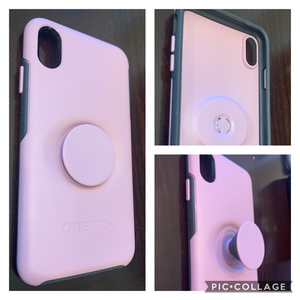 iPhone XS Max pink POP symmetry case.